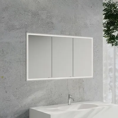 Produktbild von Kronenbach Cube 2.0 Spiegelschrank 140 cm, Unterputz, 3-türig