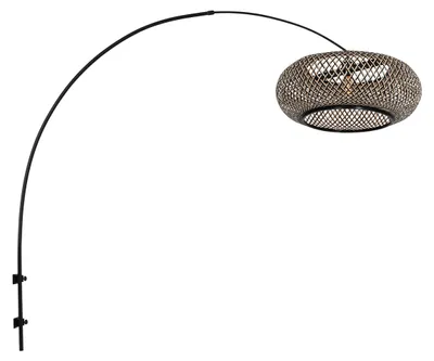 Immagine prodotto di Steinhauer - lampada da parete - Sparkled Light - nero - bambù metallo - E27 - 4405ZW