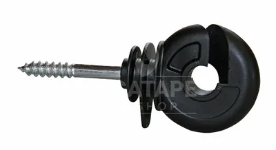 Immagine prodotto di AKO Ringisolator (100 Stück im Eimer, schwarz, mit Einschrauber) 449314