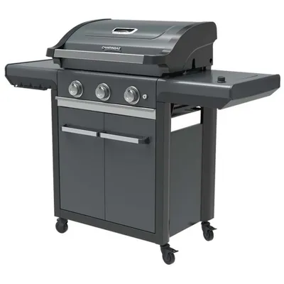 Produktbild von Campingaz Gasgrill 3 Series Premium S, InstaClean AQUA-System, Push2Fold-System, 124x60x121 cm (geschlossen)