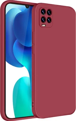 Produktbild von Xiaomi Mi 10 Lite Hülle, LaimTop Slim Liquid Silikon Gel Gummi Schutzhülle für Xiaomi Mi 10 Lite Rot