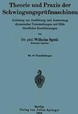 Obrázok produktu pre Theorie und Praxis der Schwingungsprüfmaschinen