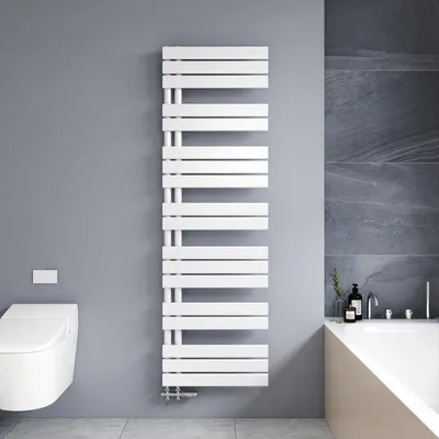 Produktbild von Heilmetz Badheizkörper 1662x500x59mm Seitenanschluss 809 Watt Weiß, Handtuchtrockner Handtuchwärmer Flach Design Heizkörper für Bad Ohne heizstab
