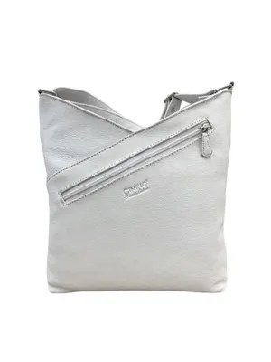 Produktbild von C6040 Cinino Umhängetasche Ledertasche Weiß