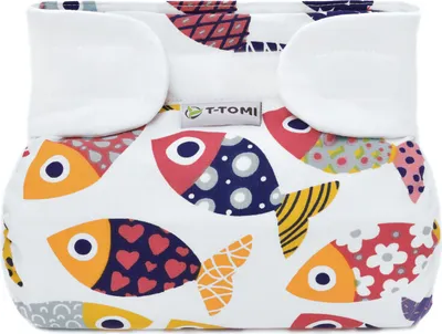 Image de Culotte d'abduction orthopédique - Velcro, fun fish (3-6kg)