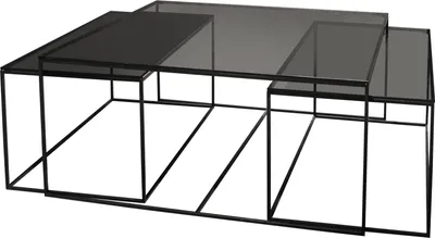 Produktbild von Kaheku Tisch Eklund 3er Set schwarz 323025613