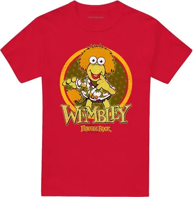 Productafbeelding van Fraggle Rock - T-shirt voor heren/dames, uni model, TV20910 (maat M) (rood)