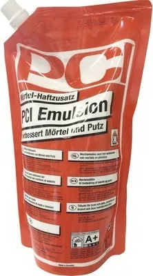 Produktbild von PCI Emulsion® Mörtel Haftzusatz zum Verbessern von Mörtel und Putz 1 kg