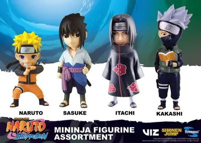Produktbild von Toynami Naruto Shippuden Itachi Mininja Minifigur 8 cm