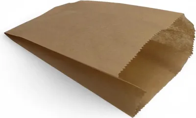 Image de Sacs pliables en papier kraft 5,0 kg, 20+8 x 40 cm, 1000 pièces.