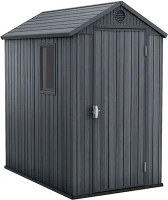 Produktbild von Keter Gerätehaus Darwin 46 Grau Holz-Optik