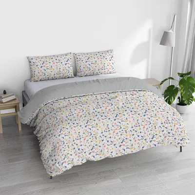 Produktbild von Elzusha – Bettwäsche-Set mit digitalem Druck für ein Doppelbett
