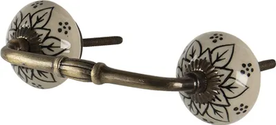 Obrázek produktu pro Clayre & Eef Rukojeť 14x4x3 cm Kov v barvě mědi