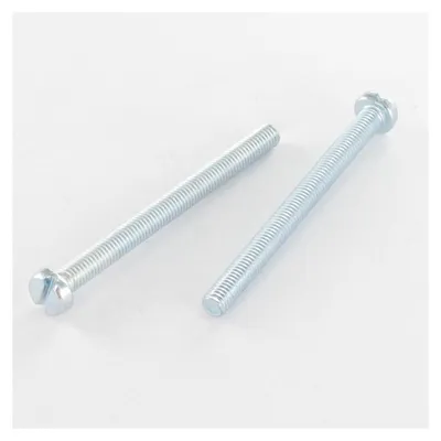 Produktbild von Metallschrauben Zylindrischer Flachkopf Gespalten M6x25 Verzinkt