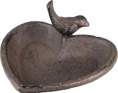Obrázek produktu pro Krmítko pro ptáky Clayre & Eef 16x14x8 cm hnědé železo