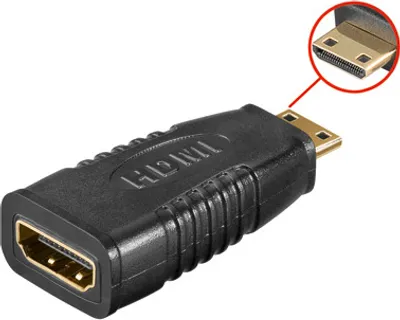 Produktbild von HDMI Adapter A-Buchse an C-Stecker (Mini Stecker), Good Connections®