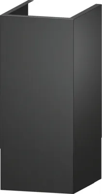Produktbild von Bosch DWZ1IB6K1, Dunstabzugshaube Schornsteinverlängerung, Schwarz, Bosch, 250 mm, 294 mm, 854 mm