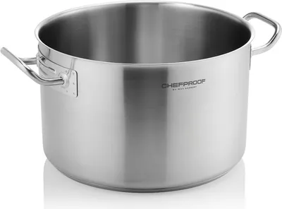 Produktbild von Fleischtopf CHEFPROOF, Ø 32 cm, 16 ltr., Chromnickelstahl