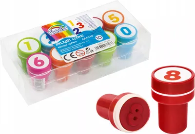 Zdjęcie produktu dla Pieczątki cyferki
