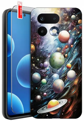 Productafbeelding van Hoesje voor de Realme 16 Pro 5G | DESIGNEN | MATTE SILICONEN HOESJE + 9H GLASBESCHERMING