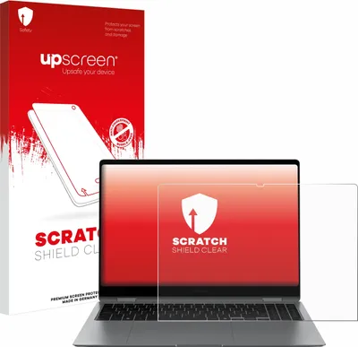 Produktbild von upscreen Schutzfolie für Samsung Galaxy Book5 Pro 360 16" Displayschutz Displayschutzfolie Folie Klar Transparent