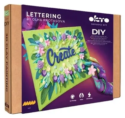 Obrázok produktu pre Sada na modelovanie 3D z modelovacej hmoty "CREATE" OKTO 10051