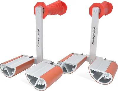 Immagine prodotto di CARRYMATE Plattenträger mit verbreiterter Auflagefläche, 1 Stück, grau / rot