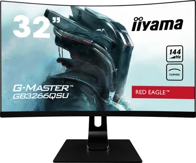 Produktbild von iiyama G-Master Red Eagle GB3266QSU 31.5" 16:9 WQHD Display Curved schwarz
