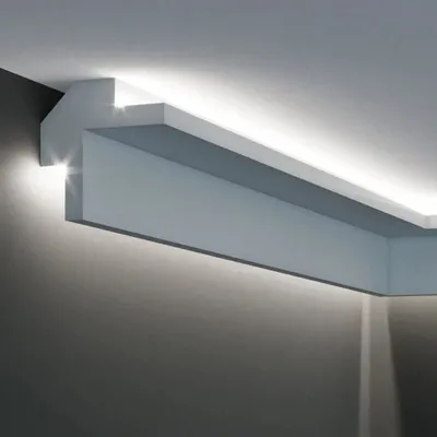 Produktbild von PROVISTON | Lichtleiste XPS | 84 x 84 x 1150 mm | Weiß | Indirekte Beleuchtung