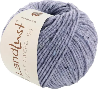 Produktbild von Lana Grossa - Landlust Soft Tweed 90 0026 graublau meliert