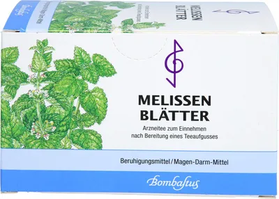 Obrázek produktu pro Bombastus Melissenblätter při žaludečních a střevních potížích a pro uklidnění, 20 ks filtrů