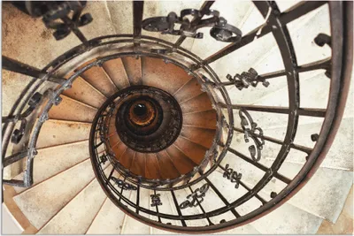 Produktbild von ARTland Wandbild Alu für Innen & Outdoor Treppe Größe: 30x20 cm