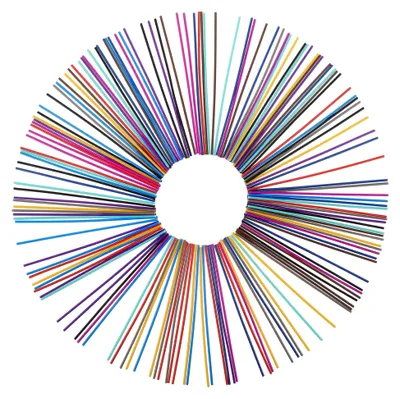 Produktbild von 260 Stück PCL-Filament Nachfüllpackung für 3D-Drucker-Stifte in verschiedenen Farben