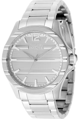 Obrázek produktu pro Invicta Speedway 50329 Pánské Hodinky - Quartz Hnutí - Nerezová Ocel se Stříbrným Ciferníkem - 43 mm