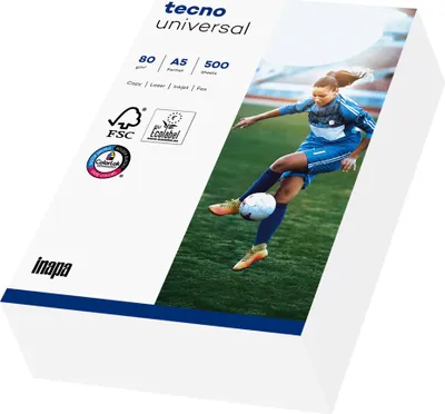 Produktbild von tecno Multifunktionspapier universal A5 80 g/qm
