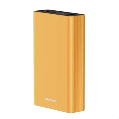 Immagine prodotto di imoshion® Powerbank 20000 mAh Arancione Funzione di ricarica rapida USB, USB C e Micro USB