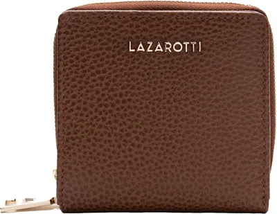 Immagine prodotto di Lazarotti Pelle portafoglio Bologna Leather Zip Wallet With 6 Card Slots Brown marrone
