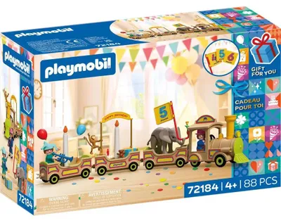 Produktbild von PLAYMOBIL Geburtstagszug