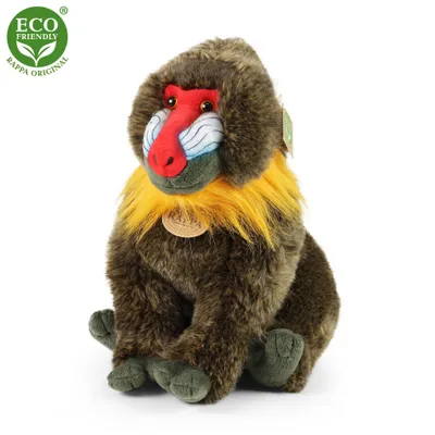 Produktbild von Plsch-Affenmandrill 32 cm UMWELTFREUNDLICH