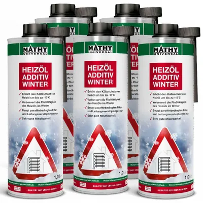 Produktbild von MATHY SPEZIAL-H Winter Heizöl-Additiv 5 x 1,0 l