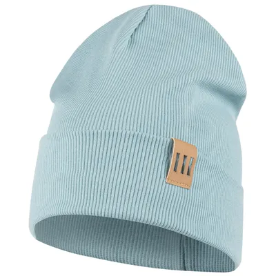 Produktbild von Mütze Beanie Übergangsmütze Jungen Kinder gerippt, Türkis, Gr. 50-52