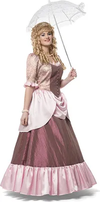 Produktbild von L3201480-46-A lila-flieder Damen Marquise Rokoko Kostüm Kleid Gr.46