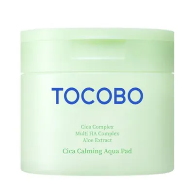 Zdjęcie produktu dla TOCOBO CICA CALMING AQUA PAD 60EA - Kojąco-nawilżajace płatki do twarzy