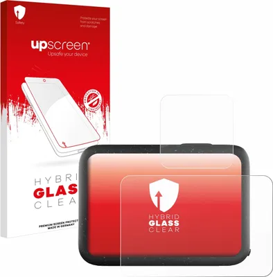 Produktbild von upscreen Schutzglas für GoPro Hero 12 Black Schutzfolie Panzer Folie Glas Display Schutz klar