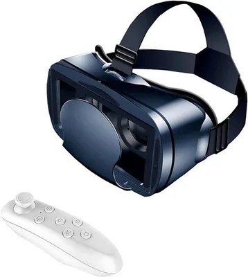 Productafbeelding van VR 3D Bril - Virtual Reality Headset - Films en Games - Verstelbare Pasvorm - 5-7 inch Telefoons - Zwart