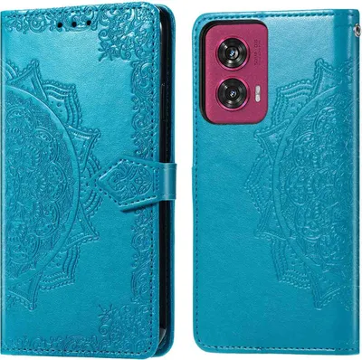 Produktbild von imoshion Mandala Klapphülle Motorola Edge 50 Fusion - Türkis