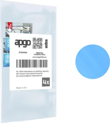Produktbild von apgo 4 Stück Linsenschutz Kamera Schutzglas für Sony Xperia XZ2 Compact Kameraschutz, 9H Kameraobjektiv Camera Lens Protector