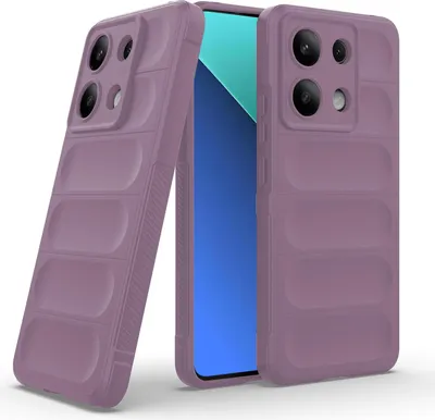 Produktbild von Handy Hülle für Xiaomi Redmi Note 13 Grip Case Cover Schutzhülle Softgrip Farbe: Violett