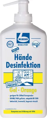 Produktbild von Becher Händedesinfektionsgel 0,5 l