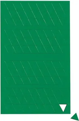 Produktbild von MAUL Magnetsymbol Dreieck 180 Stück Ferrit magnetisch beschriftbar 1 x 1 x 0.1 cm grün